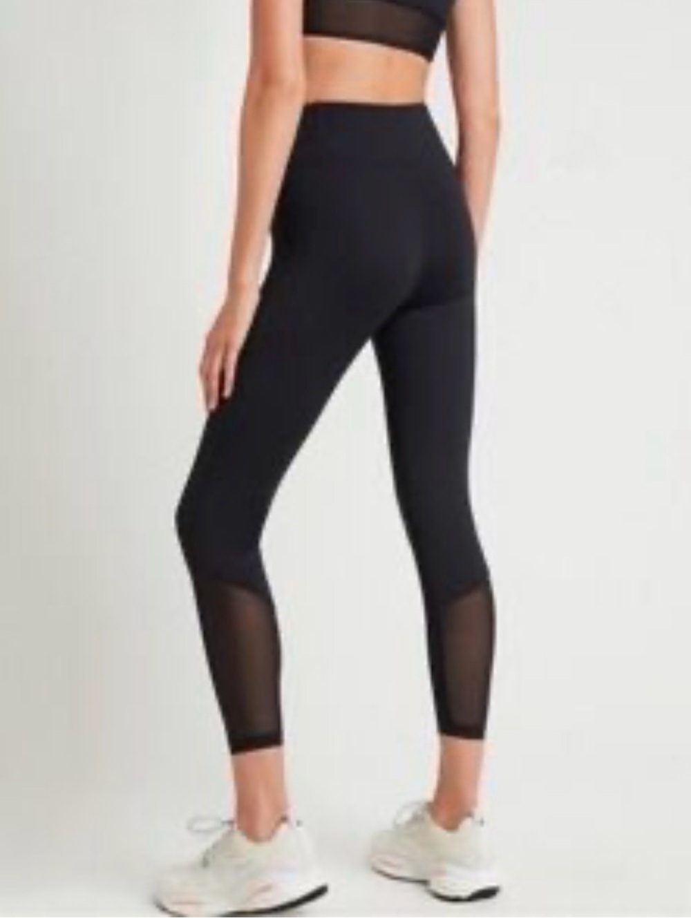 Le ore High Waist Black Leggings